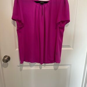 Worthington Elegant Fuchsia Blouse